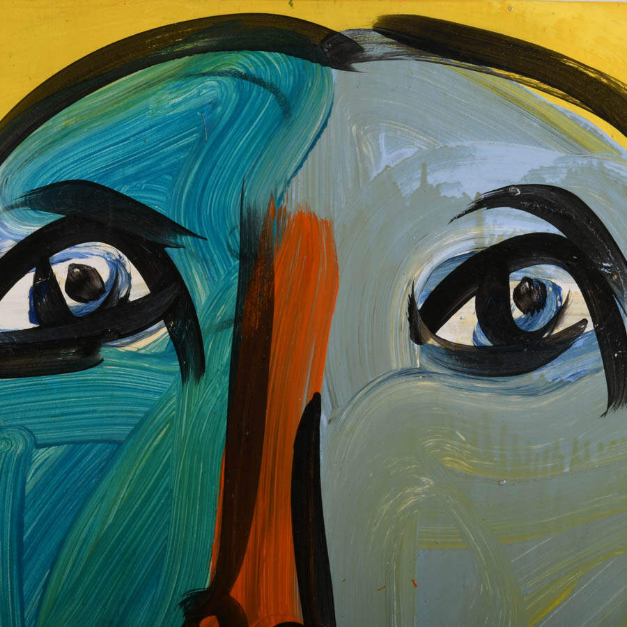 Signed Peter Keil "Radiant Reflection" Mix Media on Masonite-2