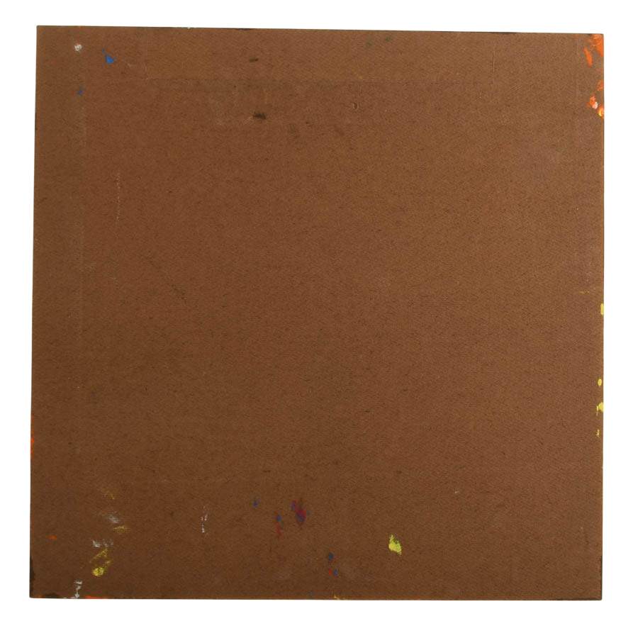 Signed Peter Keil "Half Moon, Half Sun" Mix Media on Masonite-5