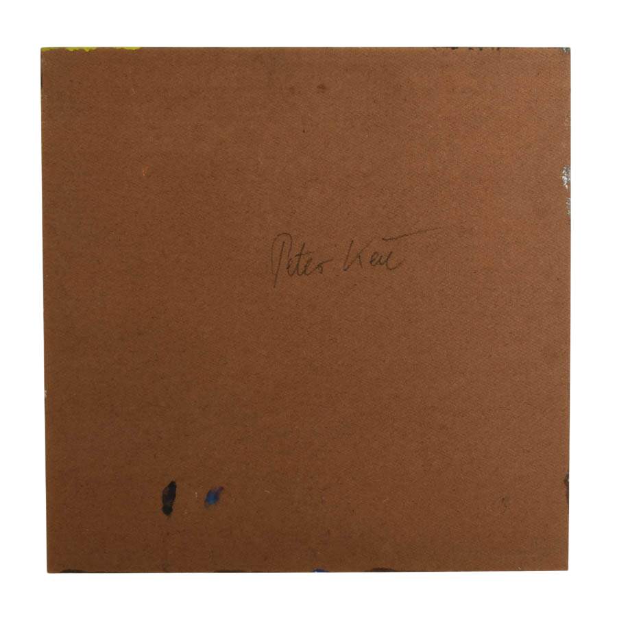 Signed Peter Keil "The Unfolding Self" Mixed Media on Masonite-5