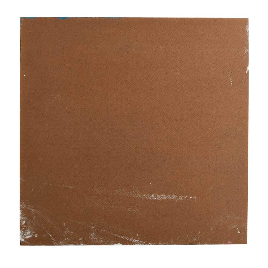 Signed Peter Keil "Smolder and Brush" Mix Media on Masonite-5