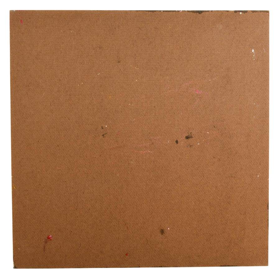 Signed Peter Keil "Cigarettes and Color Blocks" Mixed Media on Masonite-5