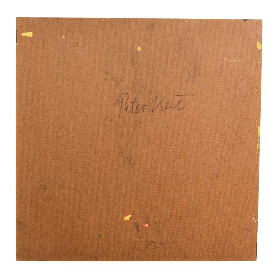 Signed Peter Keil "A Still Life Stirred" Mixed Media on Masonite-5