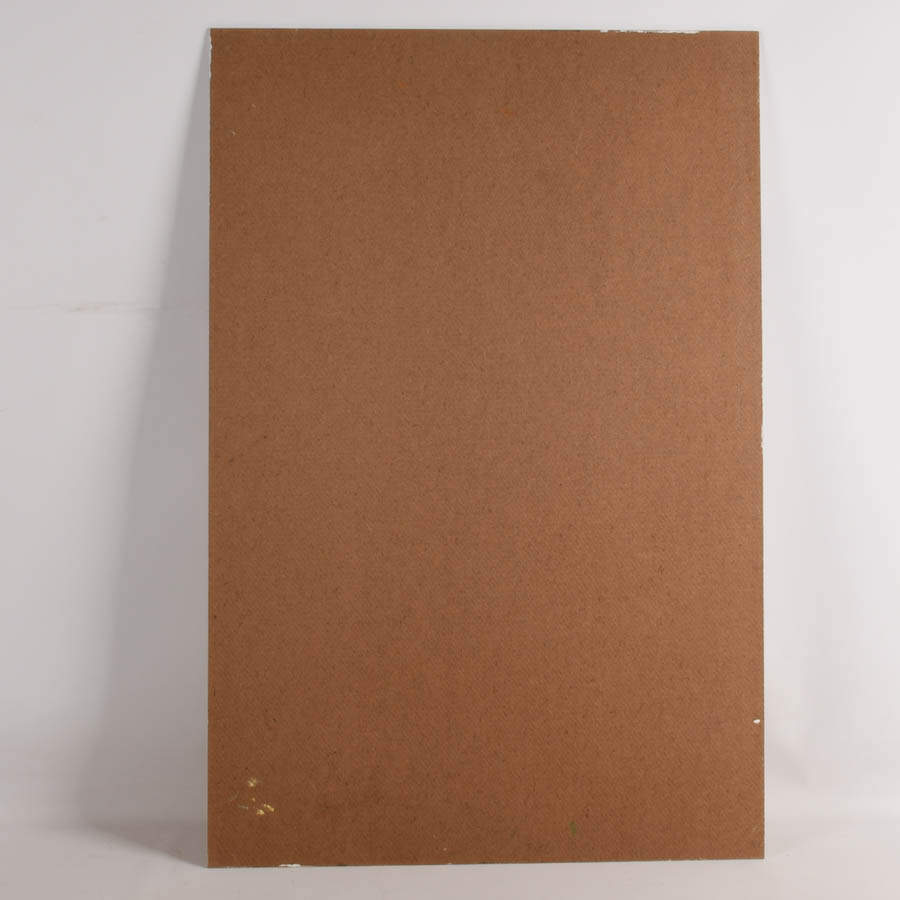 Signed Peter Robert Keil "Untitled" Mix Media on Masonite-4