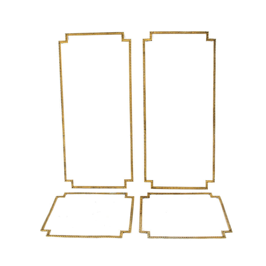 Four-Piece Brass Architectural Accent Set-2