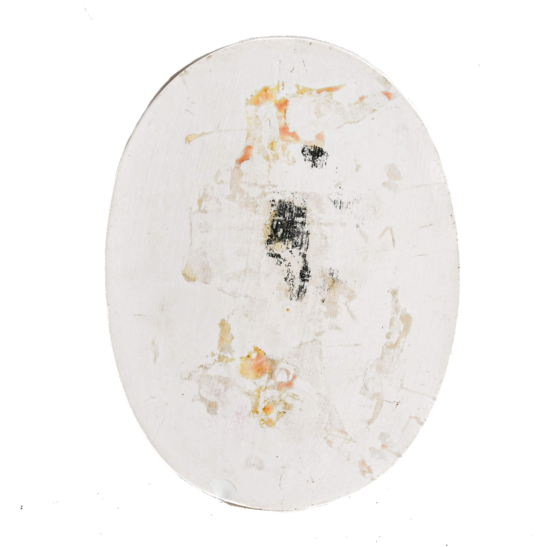 Antique Porcelain Hand-Painted KPM Portrait Plaque of a Woman-2