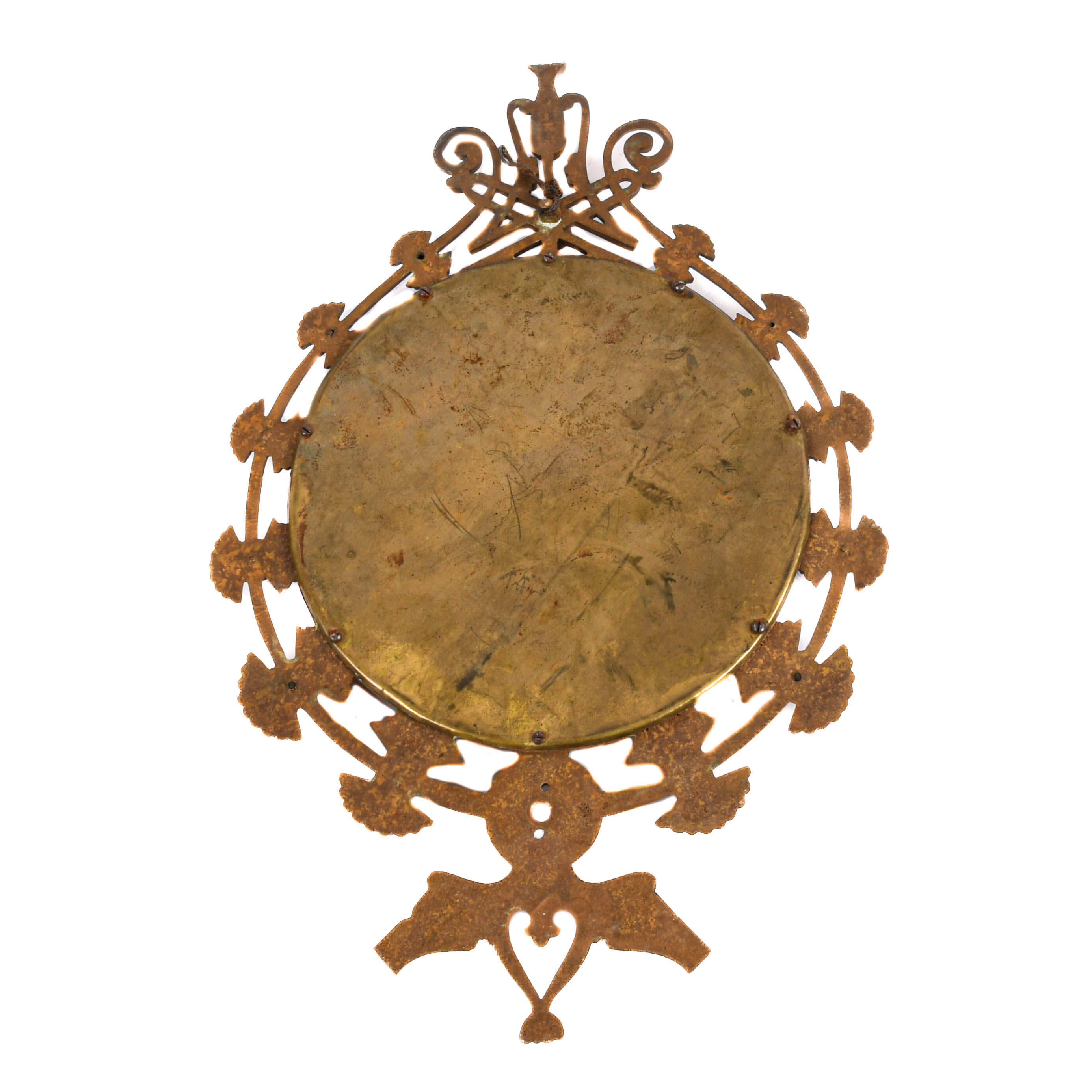 Ornate Brass Architectural Detail-5