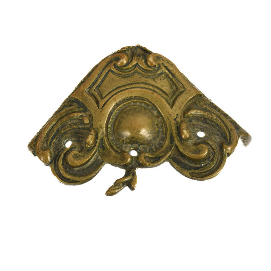 Lot of Eight Antique French Bronze and Brass Architectural Hardware Details-4