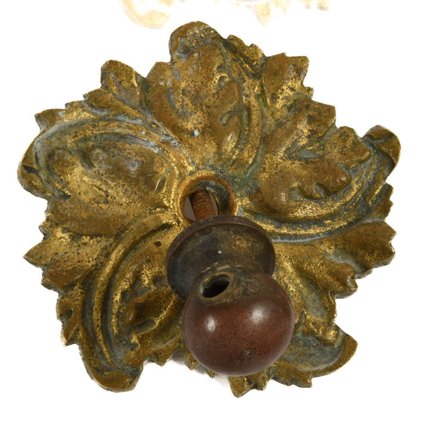 Lot of Ten Antique French Ormolu Architectural Hardware Details-5