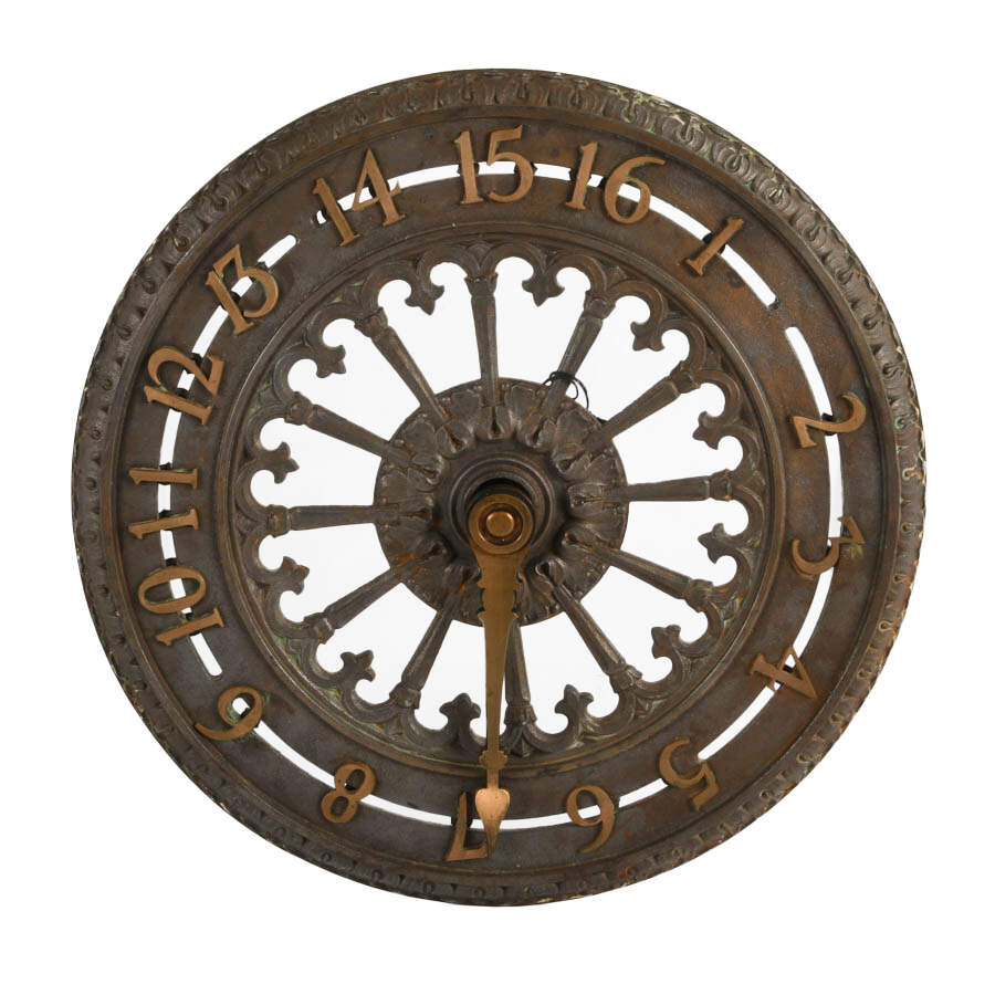 Antique Architectural Lobby Elevator Floor Dial-1