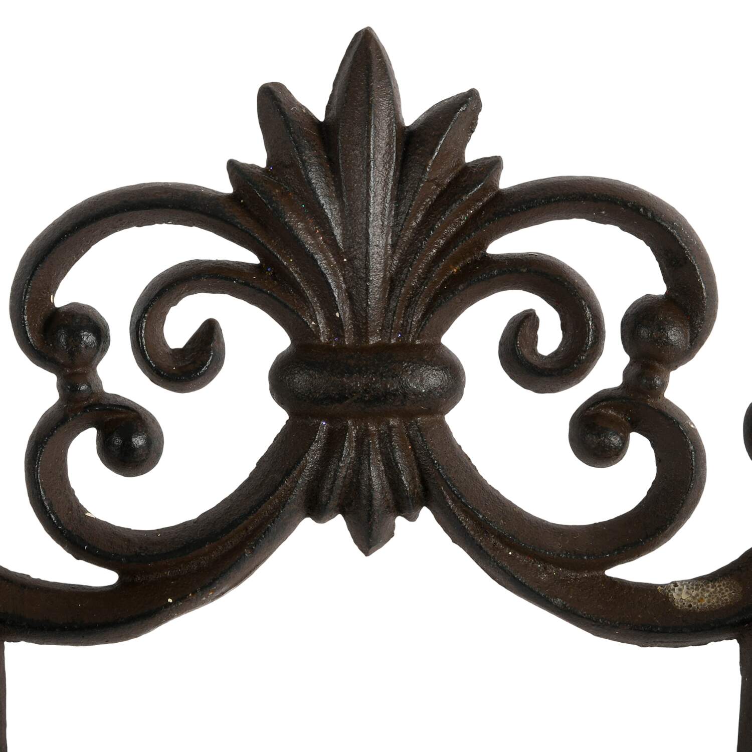 Vintage Cast Iron Toilet Paper Holder-2