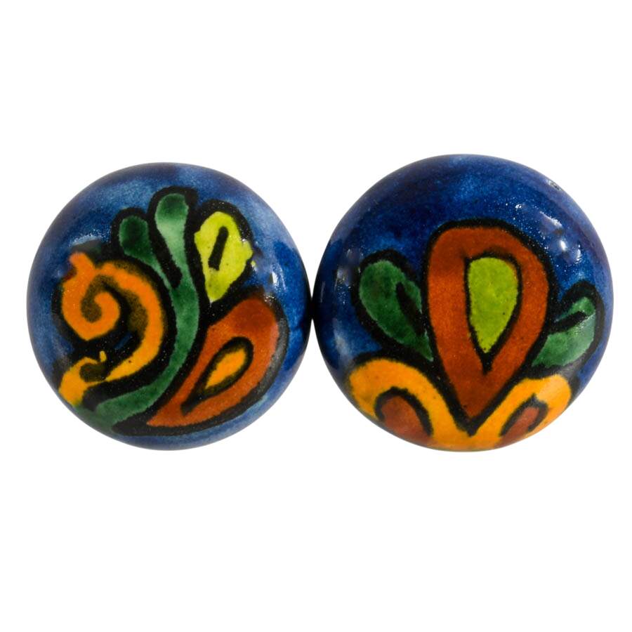 Lot of Six Ceramic Knobs-5