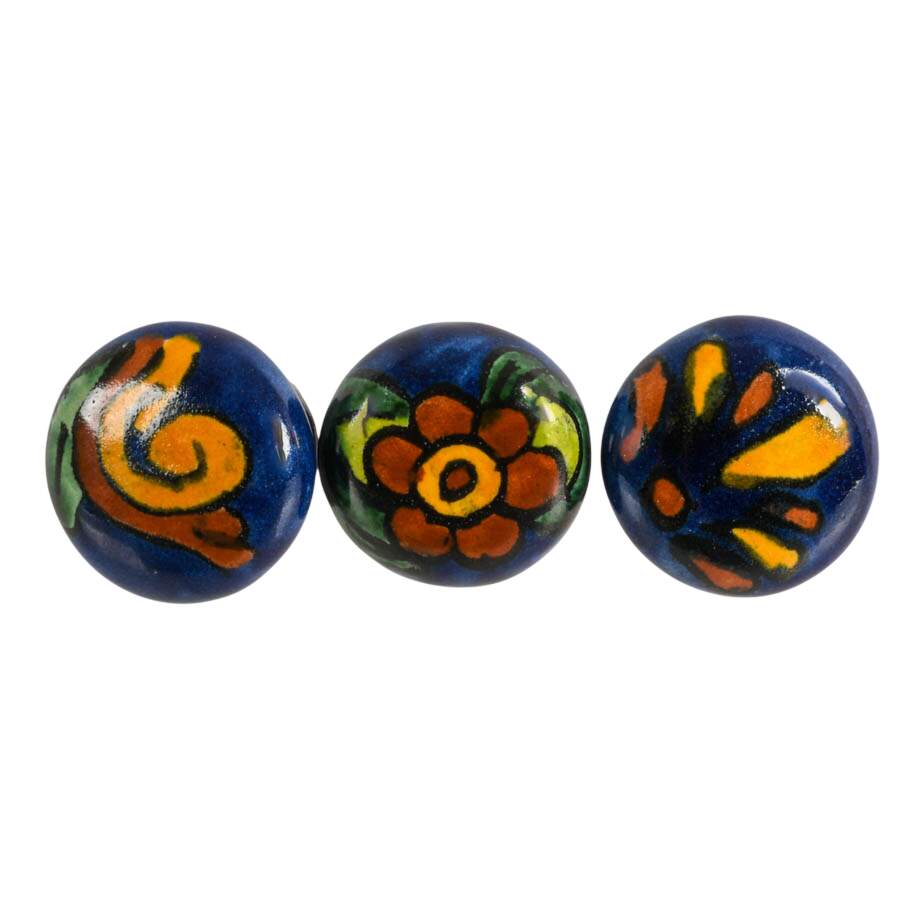 Lot of Hand-Made Ceramic Drawer Knobs-6