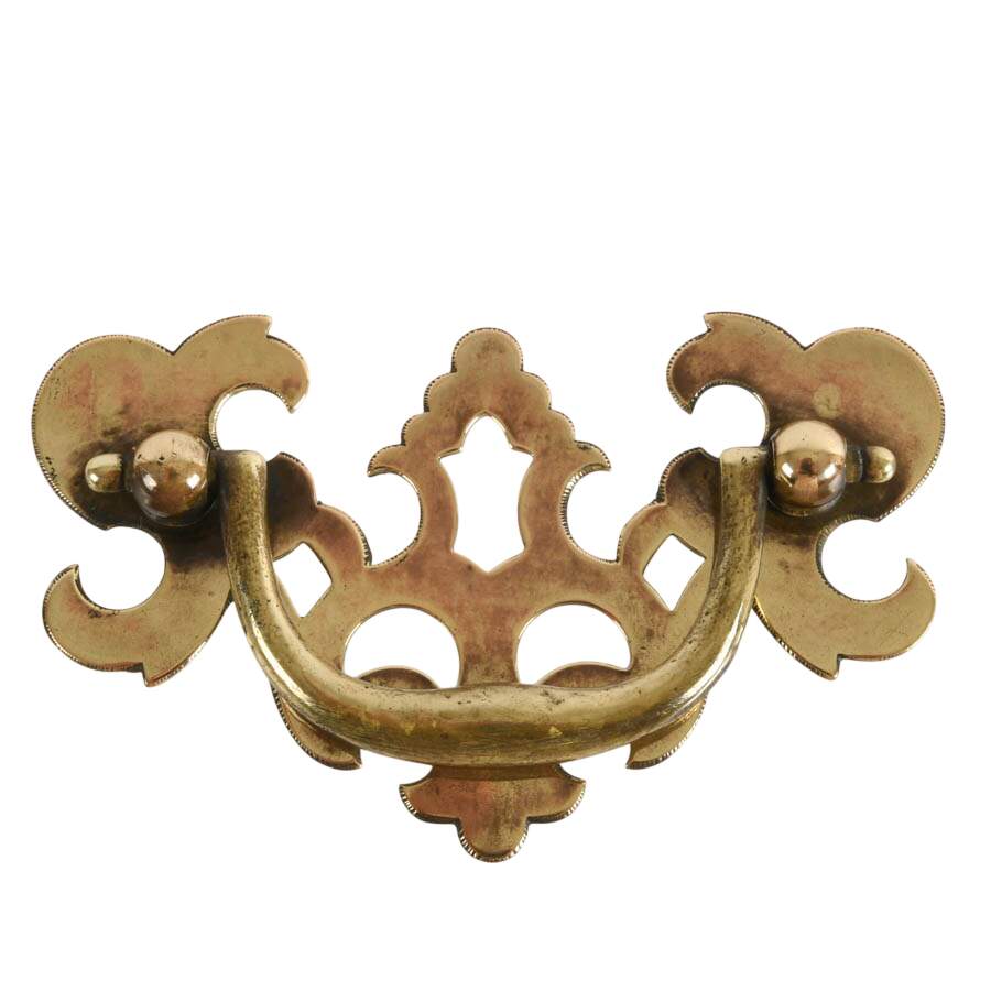 Set of Seven Ethan Allen Georgian Court Drawer Pulls-6