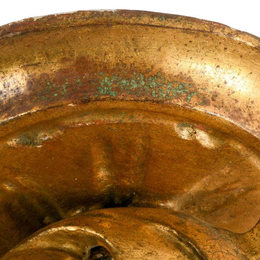 Italian Rococo-Style Gilt Carved Wood Wall Bracket-7