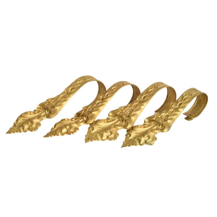 Belle Époque-Style Floral Curtain Tethers-2