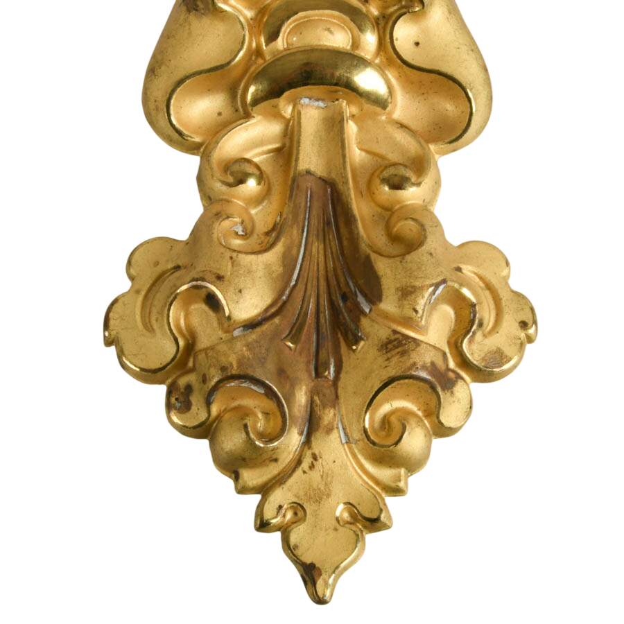 Antique-Style French Art Nouveau Curtain Tiebacks-3