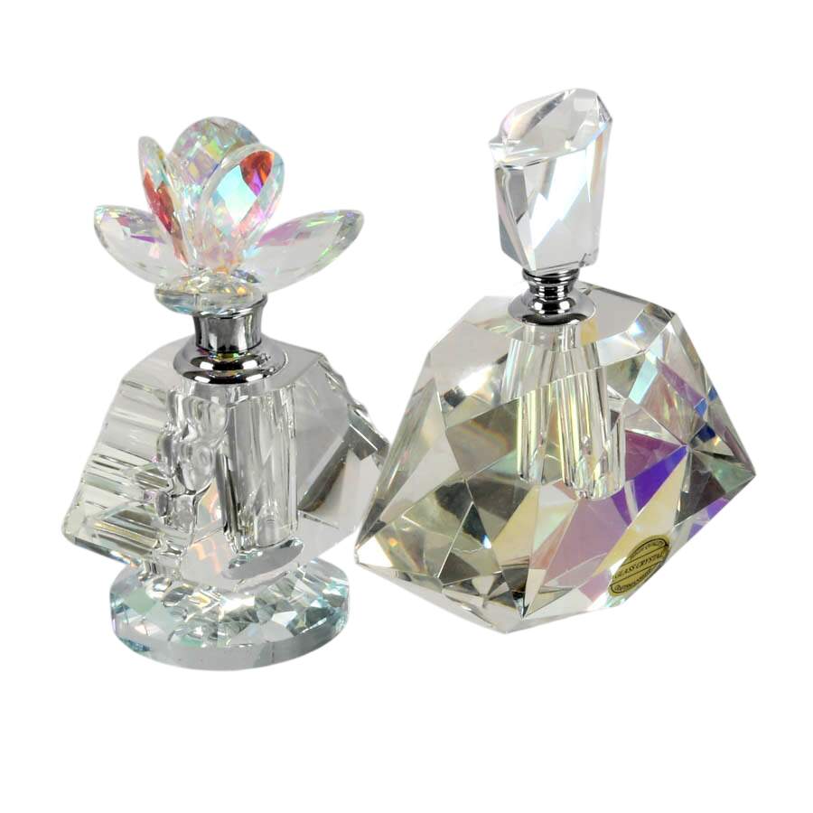 Pair of Crystal Perfume Bottles-2