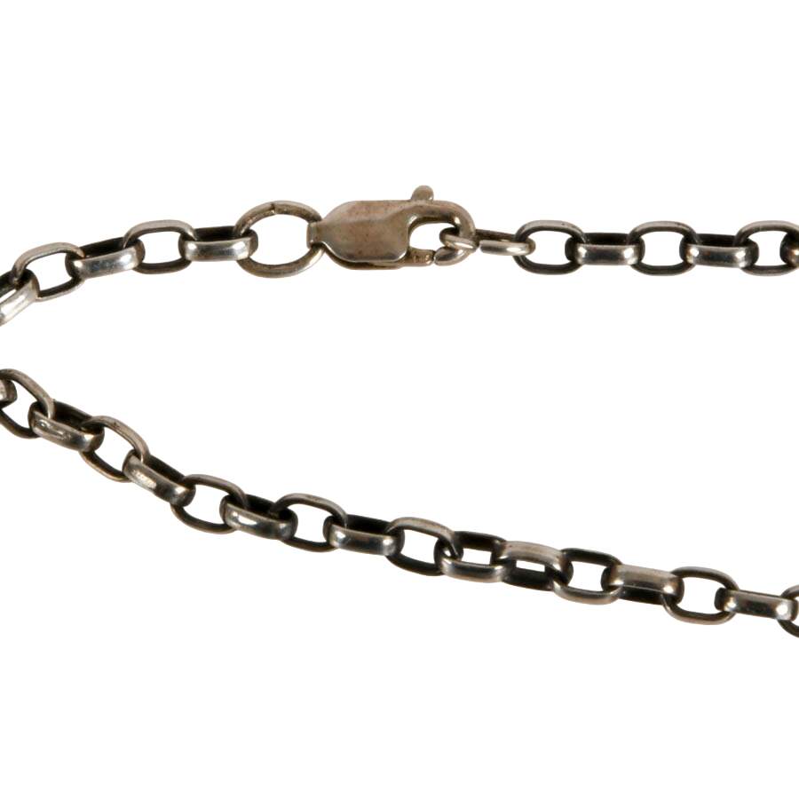 Sterling Murano Blown Glass Charm Bracelet-5