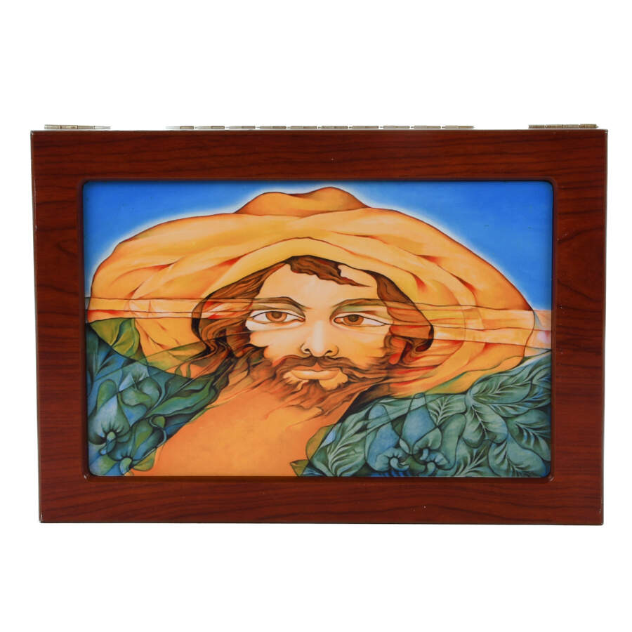 Cigar Portrait Humidor Box-2