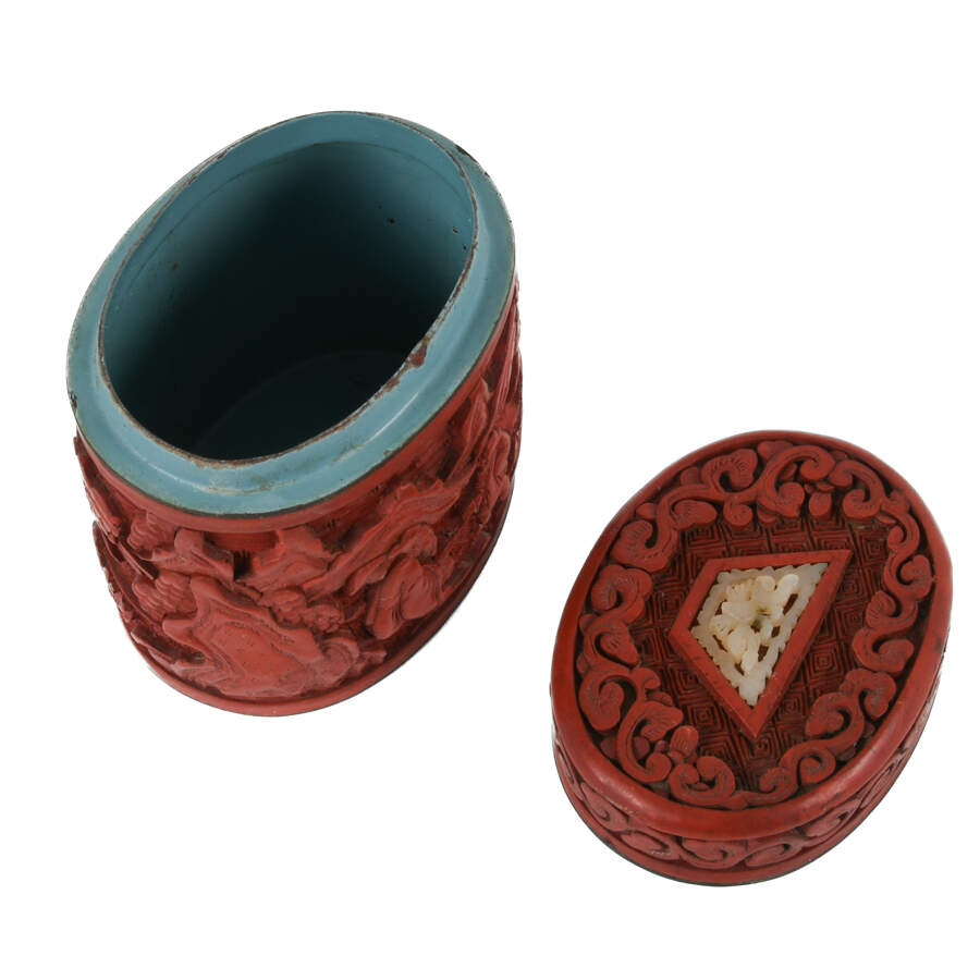 Cinnabar Tea Caddy-6