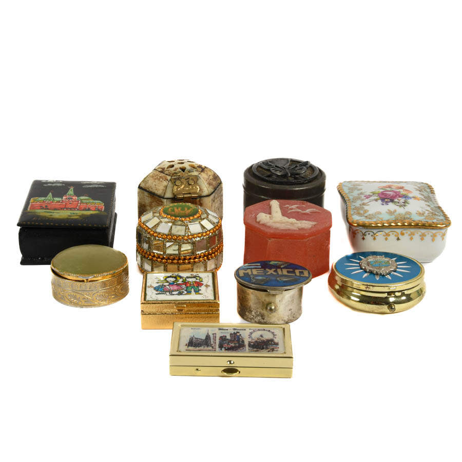 Collection of Assorted Miniature Boxes-5