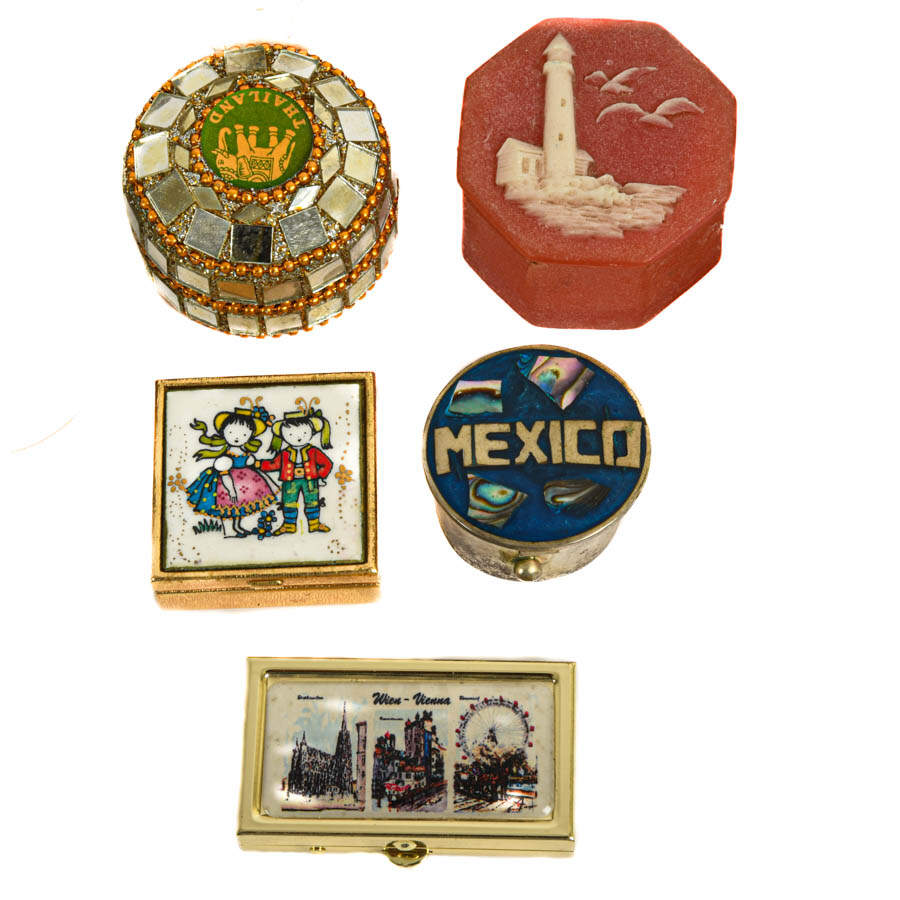 Collection of Assorted Miniature Boxes-4