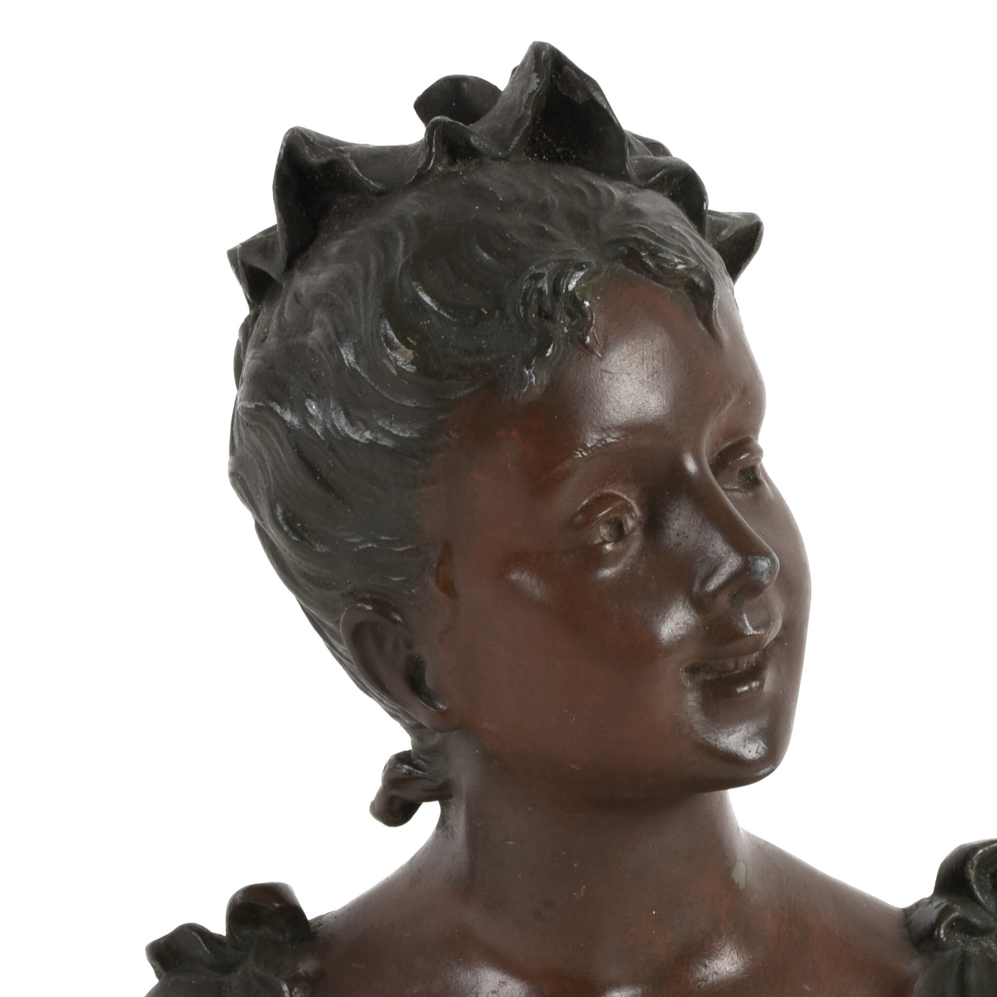 Signed Kinsburger Bust of a Lady-6