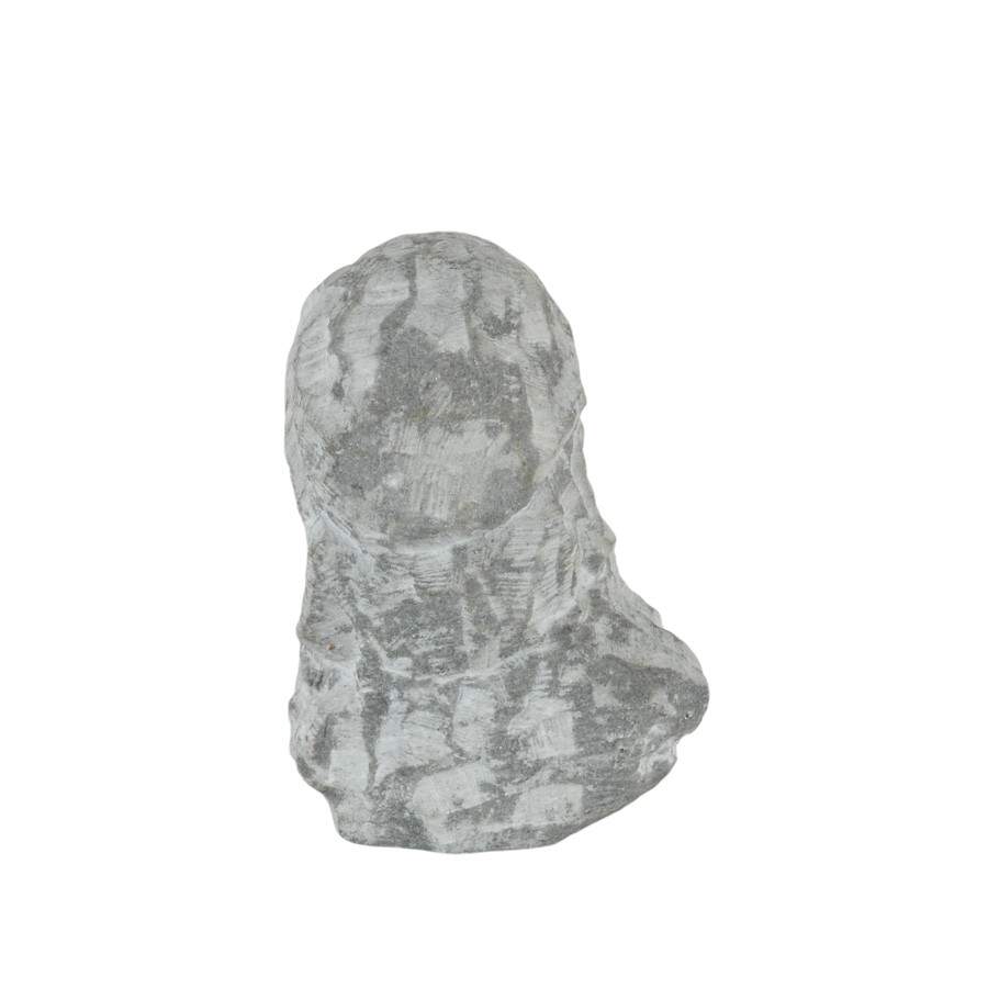 Signed Eugene Gauss Gray Marble Carved Sculpture-3