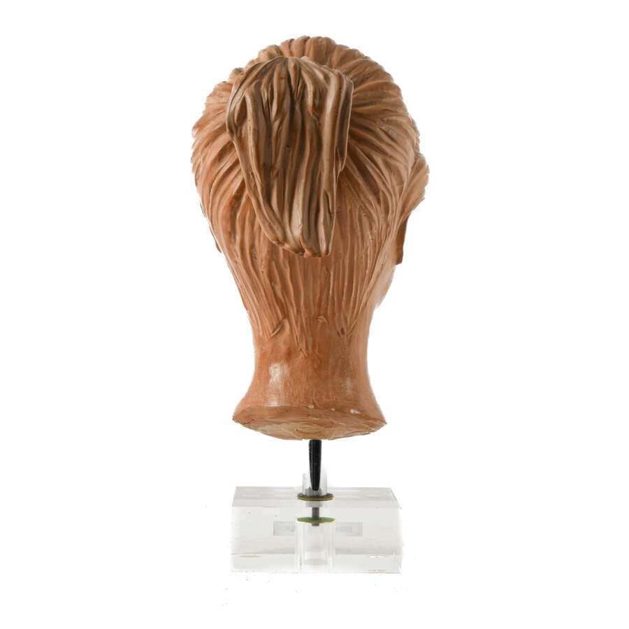Mirko Moroder Clay Bust on Lucite Base-3
