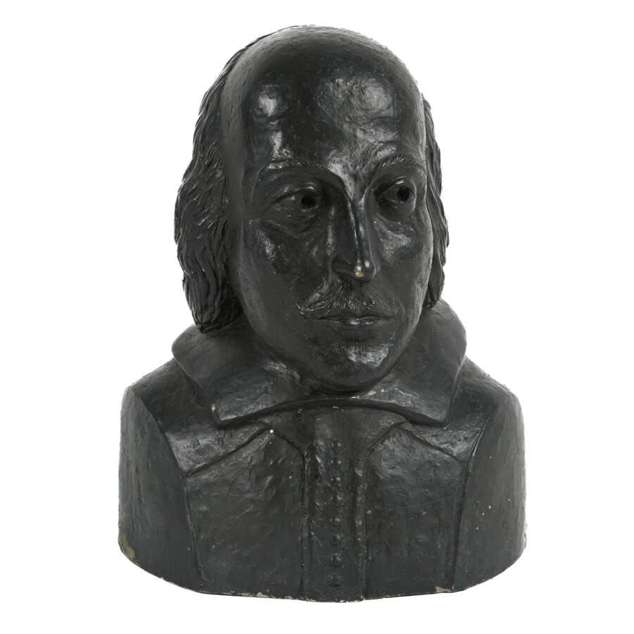 Bust of Shakespeare by Frederick Blat-1