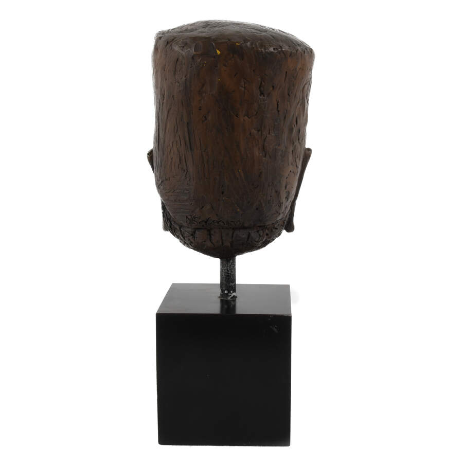 Marilyn Newman Bodhisattva Bust on Pedestal-5