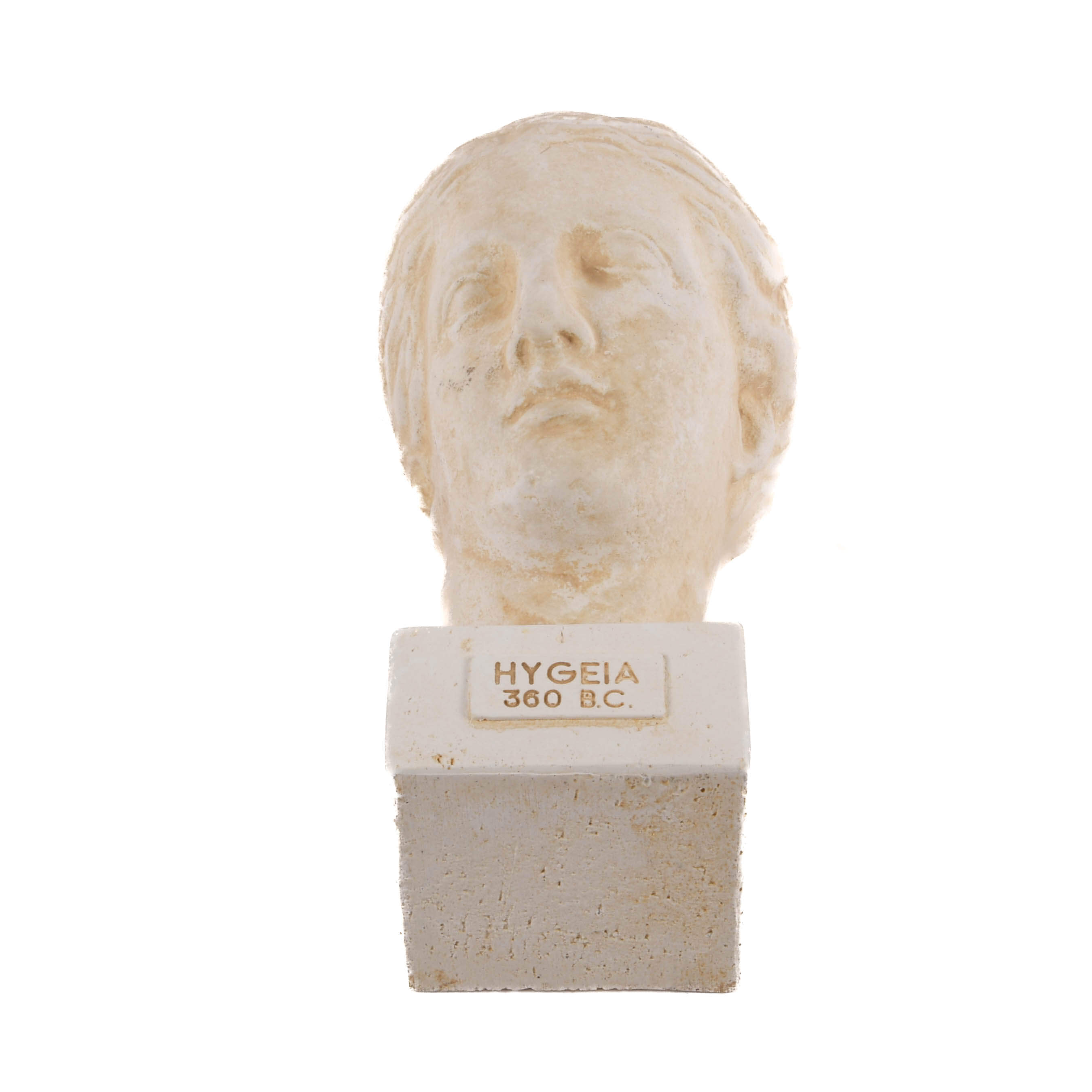Greek Goddess Hygeia Stone Bust by Nick Botsas-7