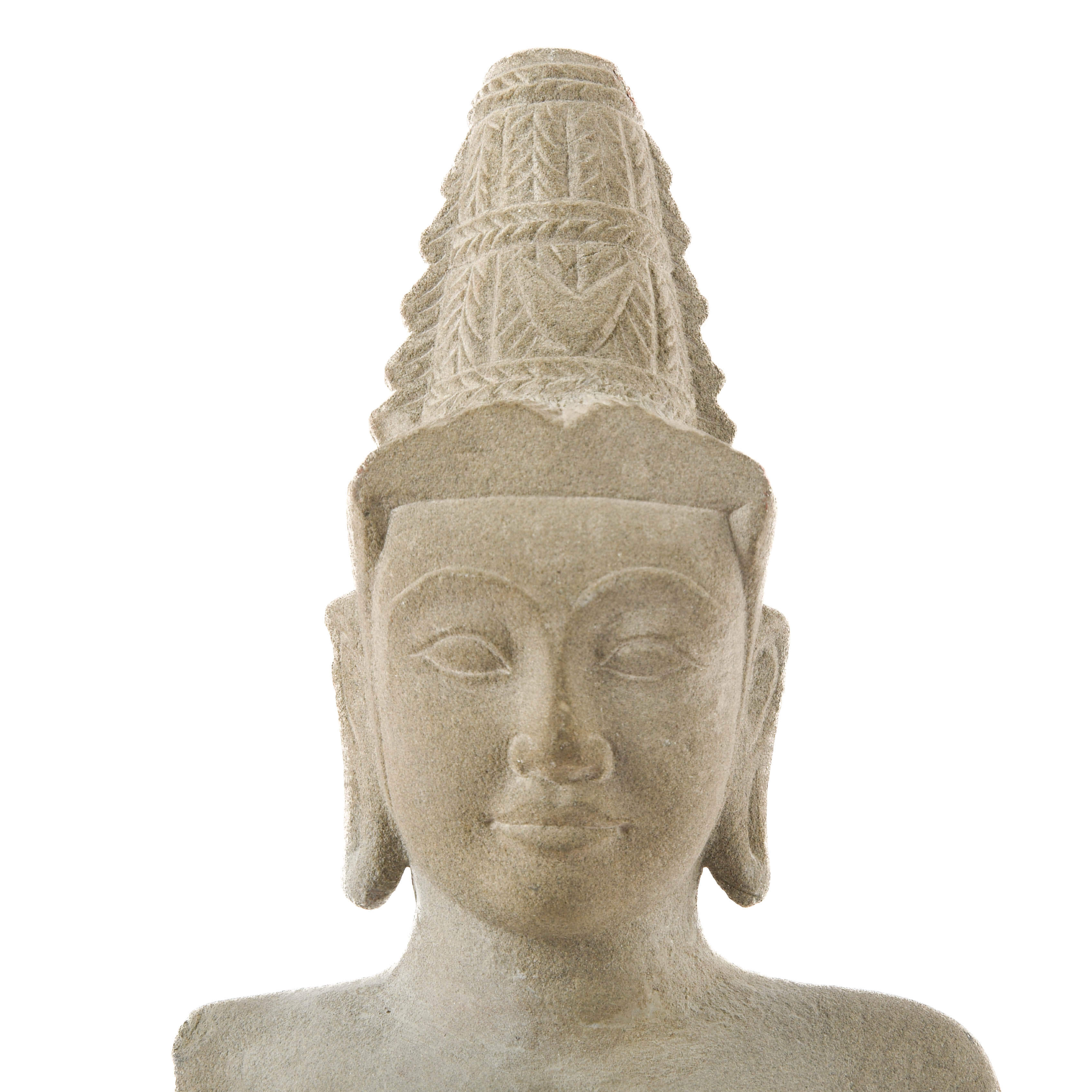 Cement Shiva Hindu Bust Statue-2
