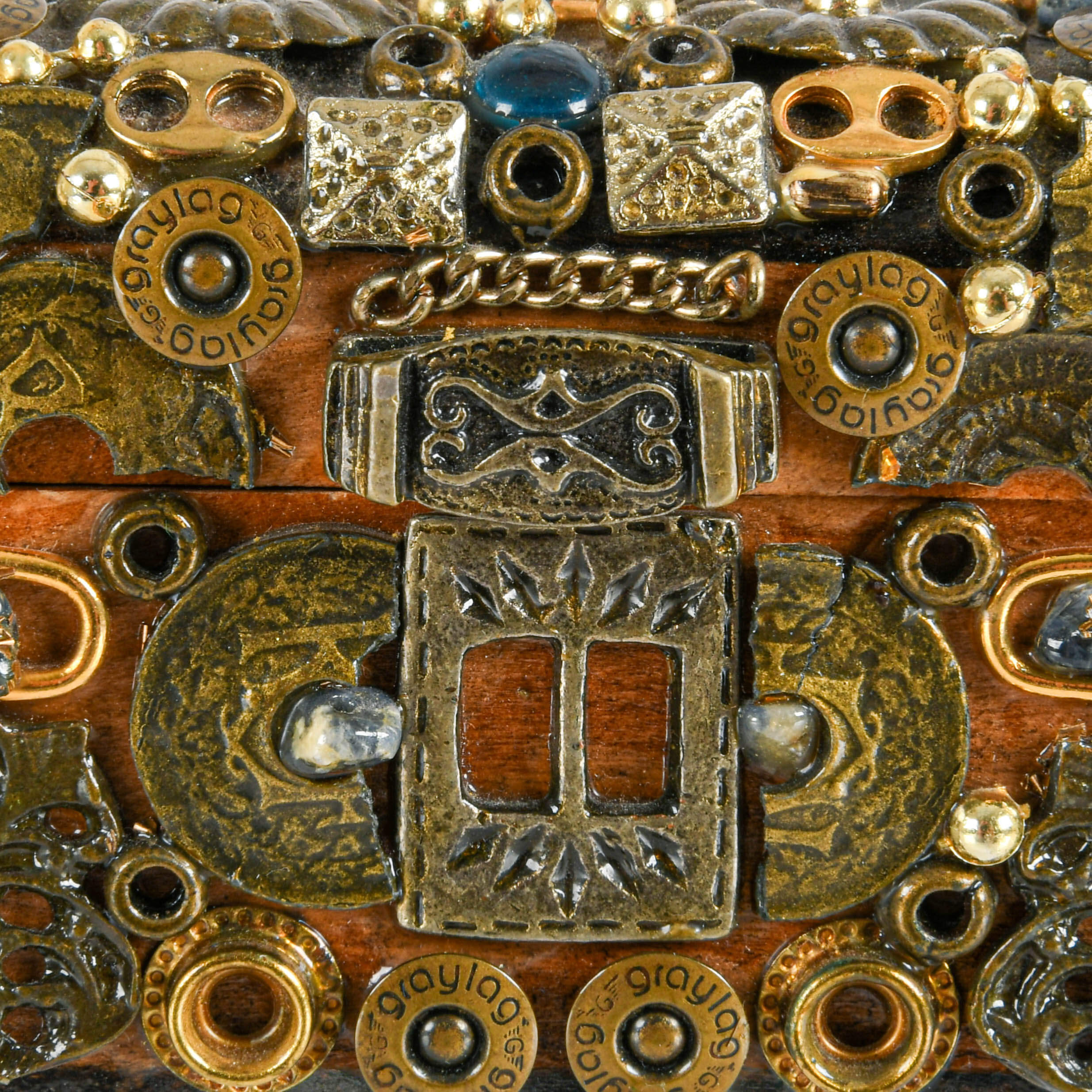 Found Object Trinket Box Attributed to Francisco Muller-7