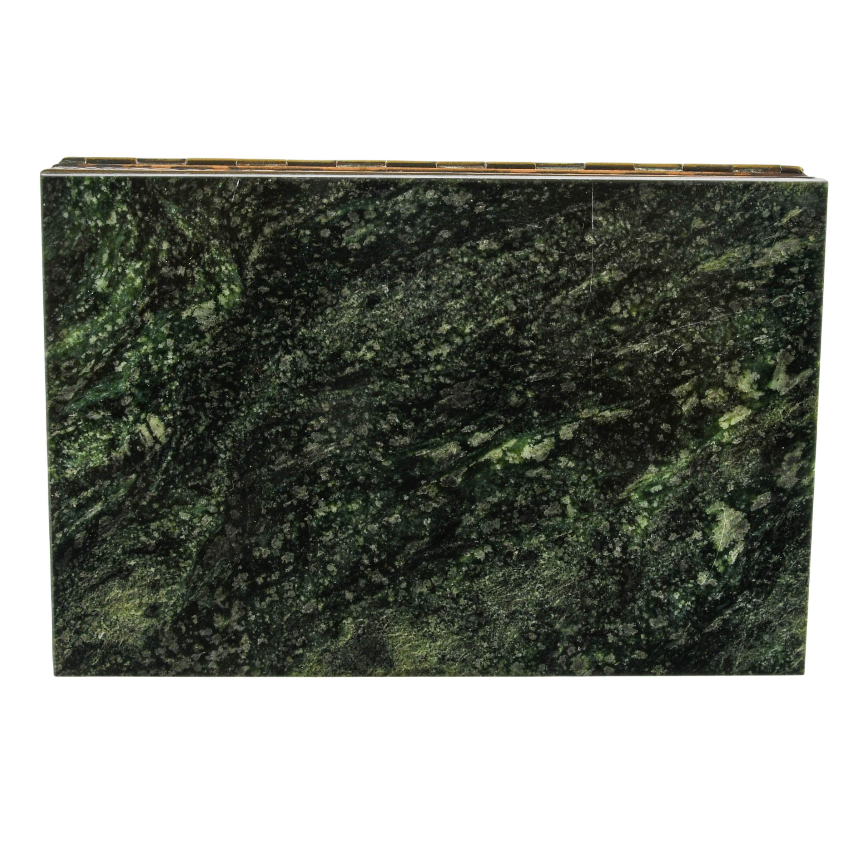 Serpentine Marble Vanity Box-8