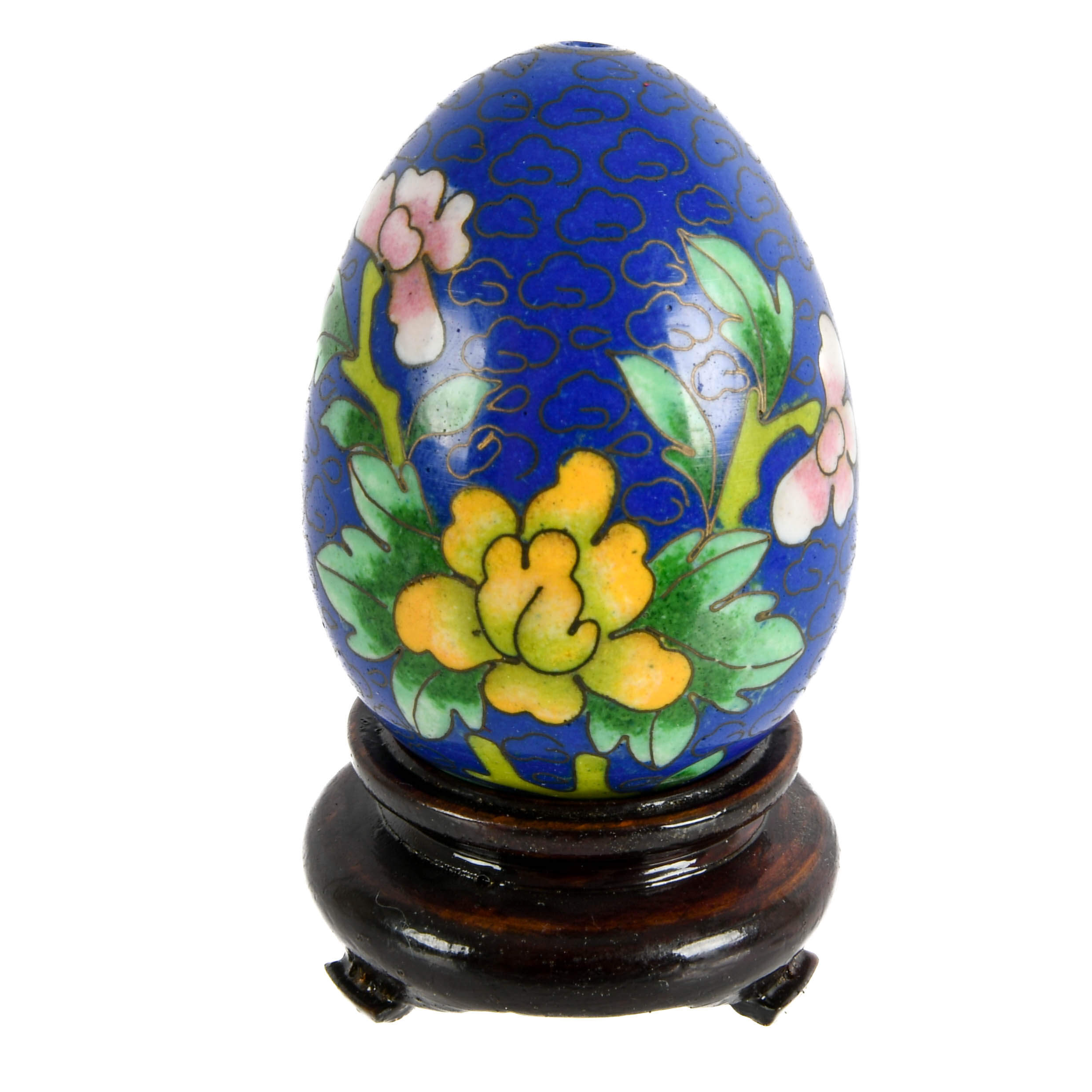 Grouping of Three Chinese Cloisonné Trinkets-3