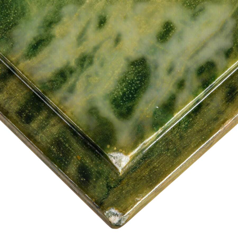 Hand-Carved Italian Green Alabaster Marble Box-7