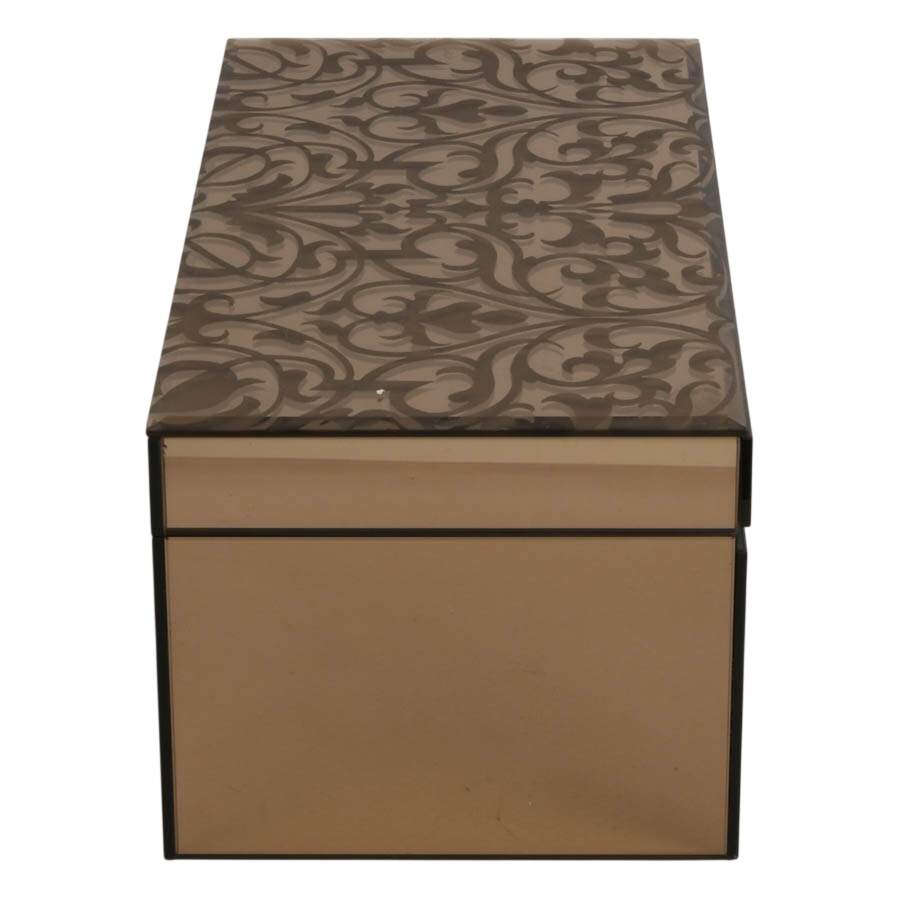 Tahari Home Etched Mirror Jewelry Box-5