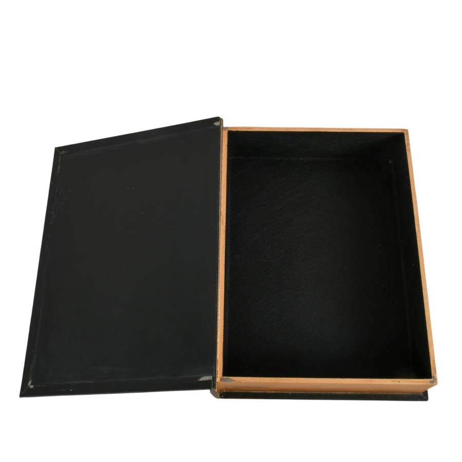 Set of Three Star-Pattern Faux Leather Book Boxes-6