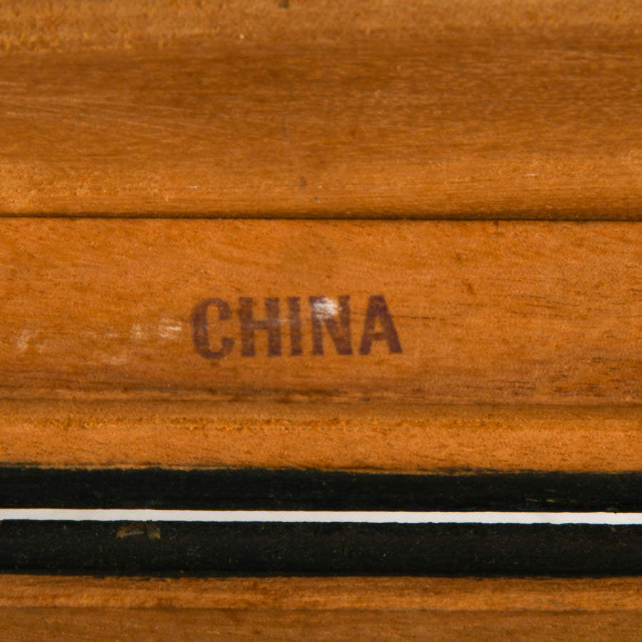 Small Scenic Hand-Carved Chinese Camphor Wood Trunk-7