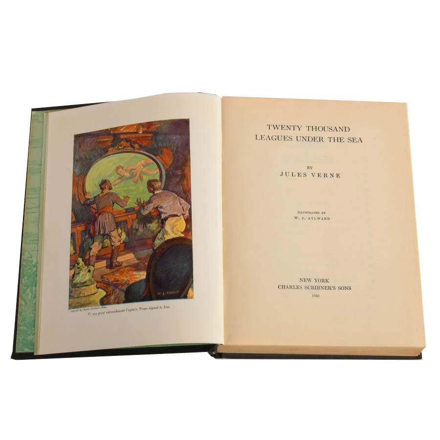 1941 Copy of Twenty Thousand Leagues Under the Sea by Jules Verne-3