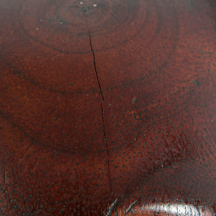 Signed Hand-Carved Ebony African Bust-8