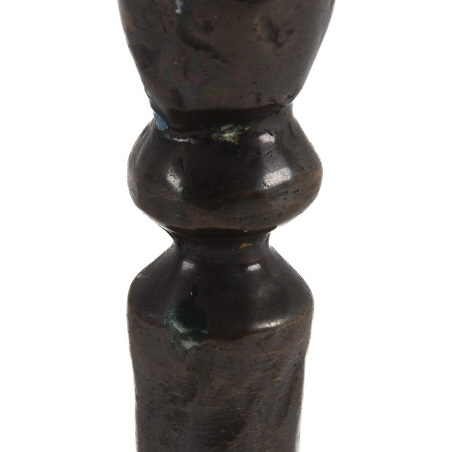Bronze Hand Hammered Candlestick-3