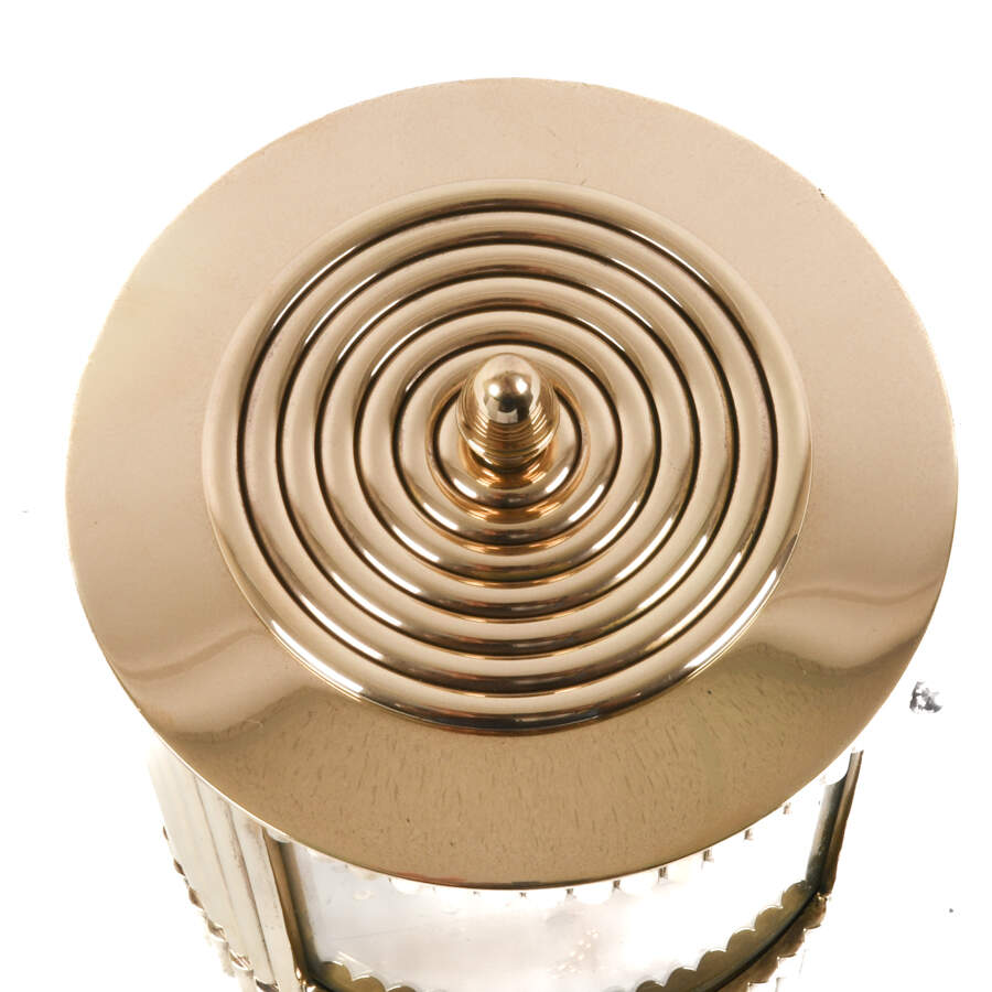 Mathey Tisot Circular Mechanical Desk Clock-5