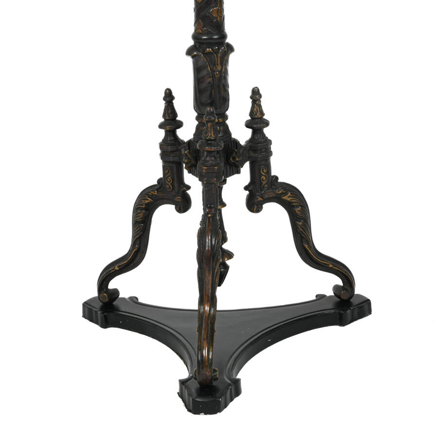 4-Arm Floor Metal Candelabra-4