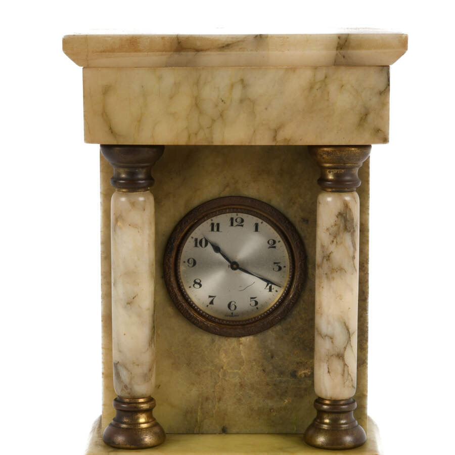 Antique French Mantel Shelf Clock-3