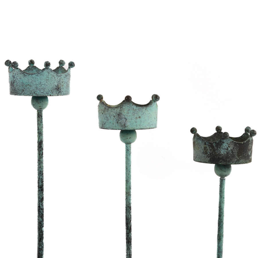 Crown Design Candle Votives Set-2