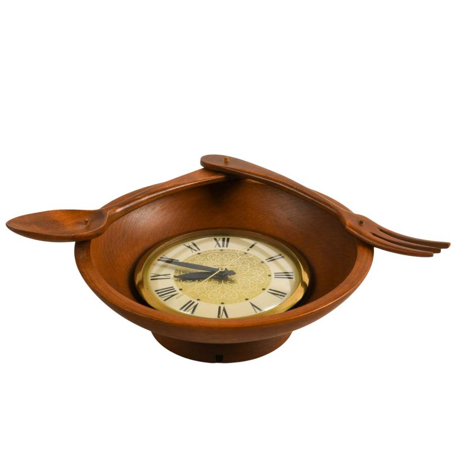 Lanshire Model T5 Wooden Kitchen Wall Clock-3