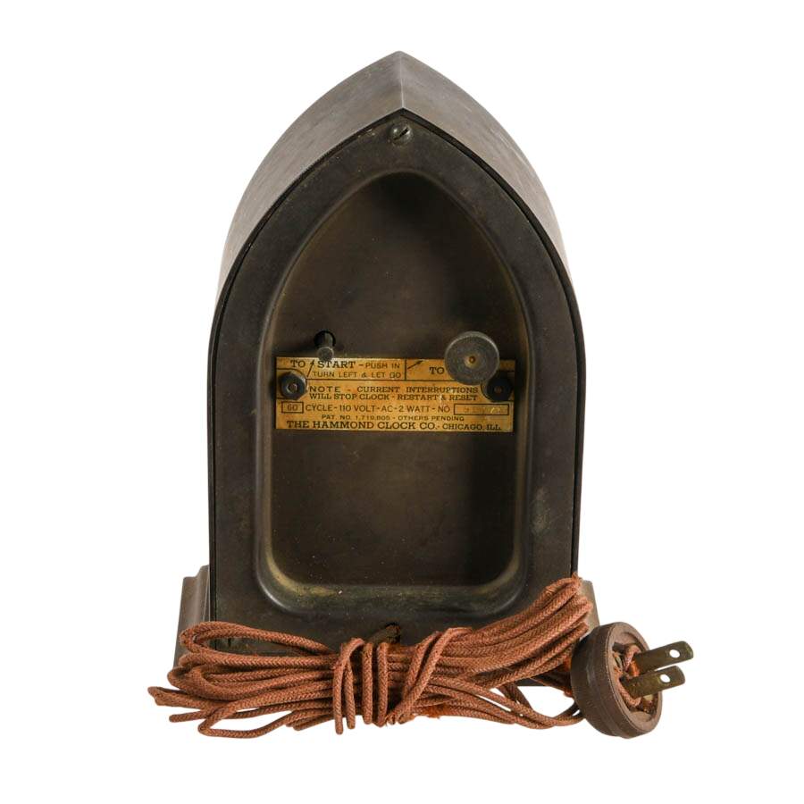 Hammond "Ravenswood" Electric Mantel Clock-7
