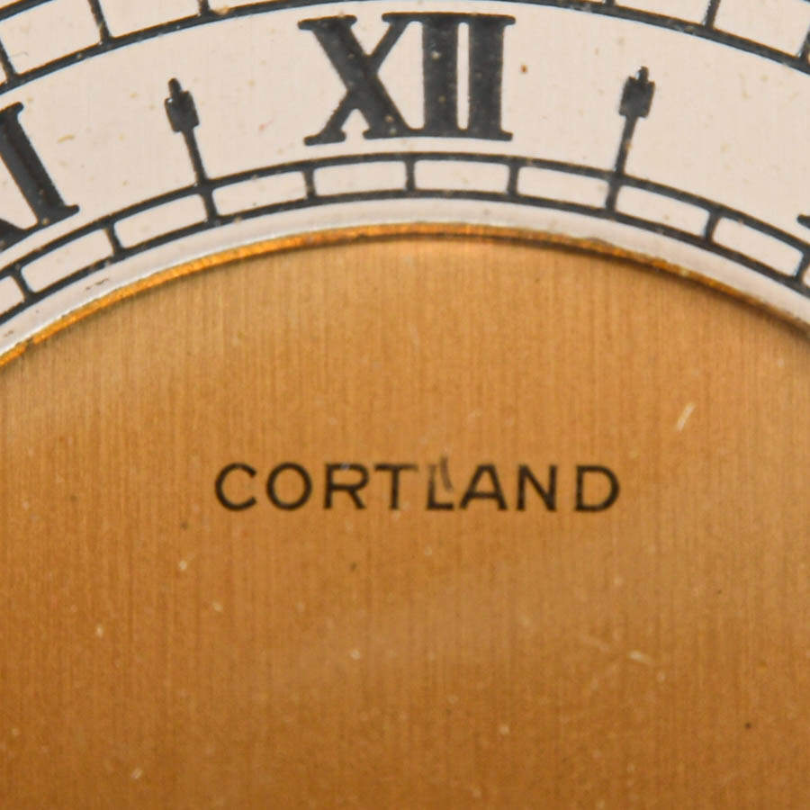 Cortland 8-Day Brass Alarm Carriage Clock-7